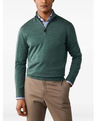 Hackett - Pull En Laine Mérinos À Col Zippé - Lyst
