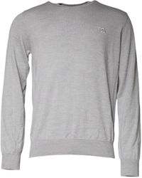 Dolce & Gabbana - Logo-Embroidered Crew-Neck Sweater - Lyst