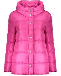 Moschino - Hooded Quilted Jacket - Lyst