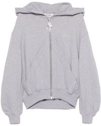 The Attico - Felpa Con Cappuccio - Lyst
