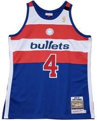 Mitchell & Ness - "Nba Washington Bullets 96-97 Chris Webber" Authentic Jersey Vest Top - Lyst
