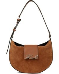 KARL LAGERFELD - K/Signature Shoulder Bag - Lyst