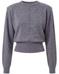Nicholas - Trui Met Schoudervulling En Naaddetail - Lyst