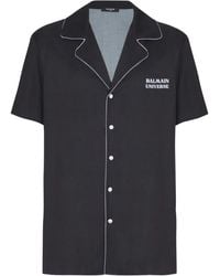 Balmain - プリント シャツ - Lyst