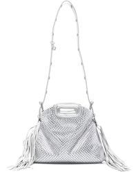 Maje - Mini Miss M Tasche Mit Strass - Lyst