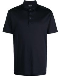 Giorgio Armani - Short-sleeved Polo Shirt - Lyst