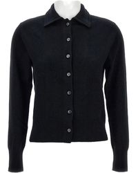 Lisa Yang - Classic-Collar Cardigan - Lyst