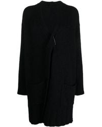 Yohji Yamamoto - Asymmetric V-Neck Cardi-Coat - Lyst