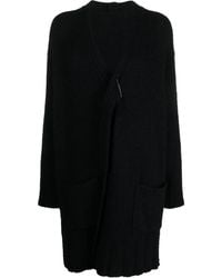 Yohji Yamamoto - Asymmetric V-Neck Cardi-Coat - Lyst