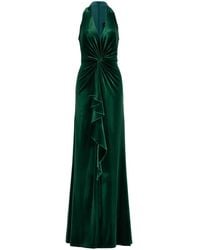Tadashi Shoji - Cider Twist-Drape Velvet Gown - Lyst