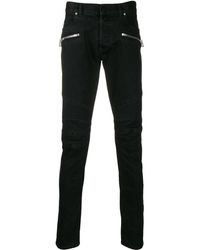 Balmain - Vaqueros Slim A Paneles - Lyst