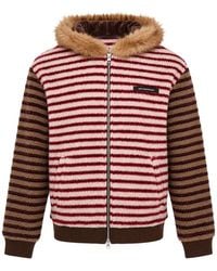 ANDERSSON BELL - Gestreifter Hoodie Im Patchwork-Look - Lyst