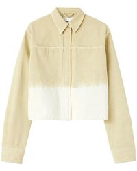 Jil Sander - Gradient-Effect Denim Shirt - Lyst
