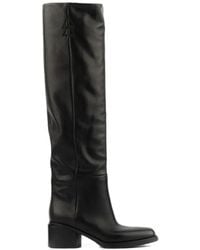 Elena Iachi - Square-Toe Knee-High Boots - Lyst
