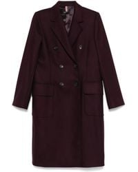 Paul Smith - Double-Breasted Coat - Lyst
