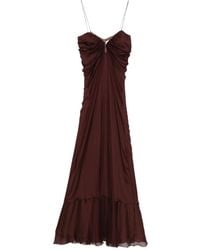 Raquel Diniz - Maxi-Jurk Met Ruches - Lyst