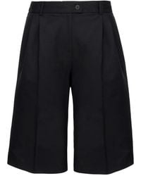 MEDEA - Pleated High-Waisted Shorts - Lyst