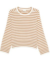 Closed - Striped Cashmere Sweater - Lyst