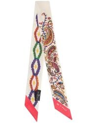 Etro - Silk Paisleyina With Floral Paisley And Medallion Motif - Lyst