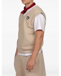 PODHIO - Logo-Patch V-Neck Vest - Lyst