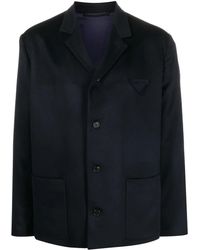 Prada - Single-Breasted Blazer - Lyst
