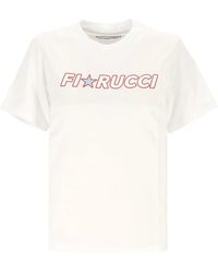 Fiorucci - Logo-Print Cotton T-Shirt - Lyst