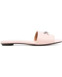 McQueen - T-Bar Sandals - Lyst