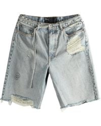 PALY - Distressed Shorts - Lyst