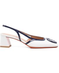 Santoni - "Atena" Sling Back T. 050 - Lyst