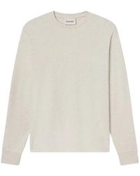 FRAME - Duo Fold Crew-Neck Sweater - Lyst