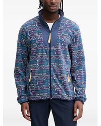 Columbia - Sequoia Grove Geometric-Print Zip-Up Jacket - Lyst