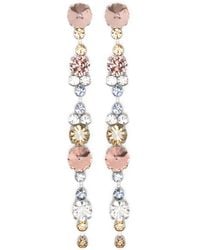 forte_forte - Crystal-Pendant Earrings - Lyst