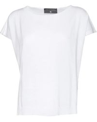 FILIPPO DE LAURENTIIS - Camiseta de algodón de manga corta - Lyst