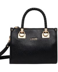 Liu Jo - Braided-Handle Tote Bag - Lyst