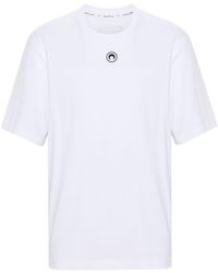 Marine Serre - Crescent Moon T-shirt Met Print - Lyst
