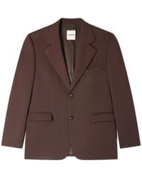 Sandro - Oversized Wool Jacket - Lyst