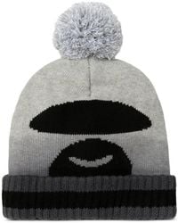 Aape By A Bathing Ape - Moonface Pom-Pom Beanie Hat - Lyst