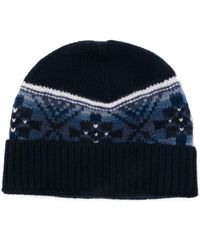 Eric Bompard - Fair Isle Beanie Hat - Lyst