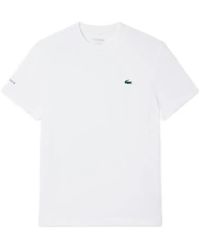 Lacoste - Round-Neck Logo T-Shirt - Lyst