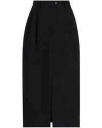 Dolce & Gabbana - Pleat-Detail Midi Skirt - Lyst