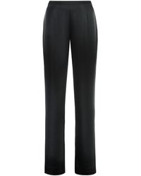 St. John - Hose aus Satin - Lyst