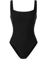 Rip Curl - Ribbed-Knit Panelled Swimsuit - Lyst
