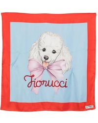 Fiorucci - Dog-Print Scarf - Lyst