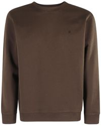 Dondup - Embroidered-Logo Crew-Neck Sweatshirt - Lyst
