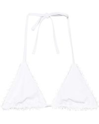 Jacquemus - Triangle Mini Bikini With Laces - Lyst