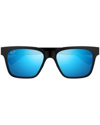Maui Jim - Punikai Square-Frame Sunglasses - Lyst