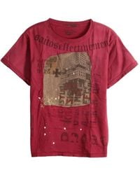 SAITOS - Patch-Detail Graphic-Print T-Shirt - Lyst
