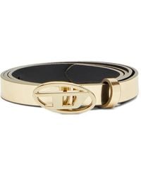 DIESEL - B-1Dr 15 Oval-Buckle Belt - Lyst