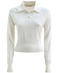 Givenchy - Poloshirt Van Katoen En Zijde - Lyst
