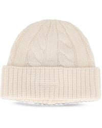 MC2 Saint Barth - Moss Cable-Knit Beanie Hat - Lyst